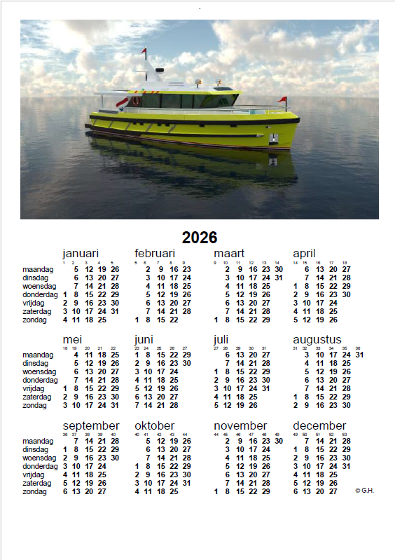 Kalender 2026